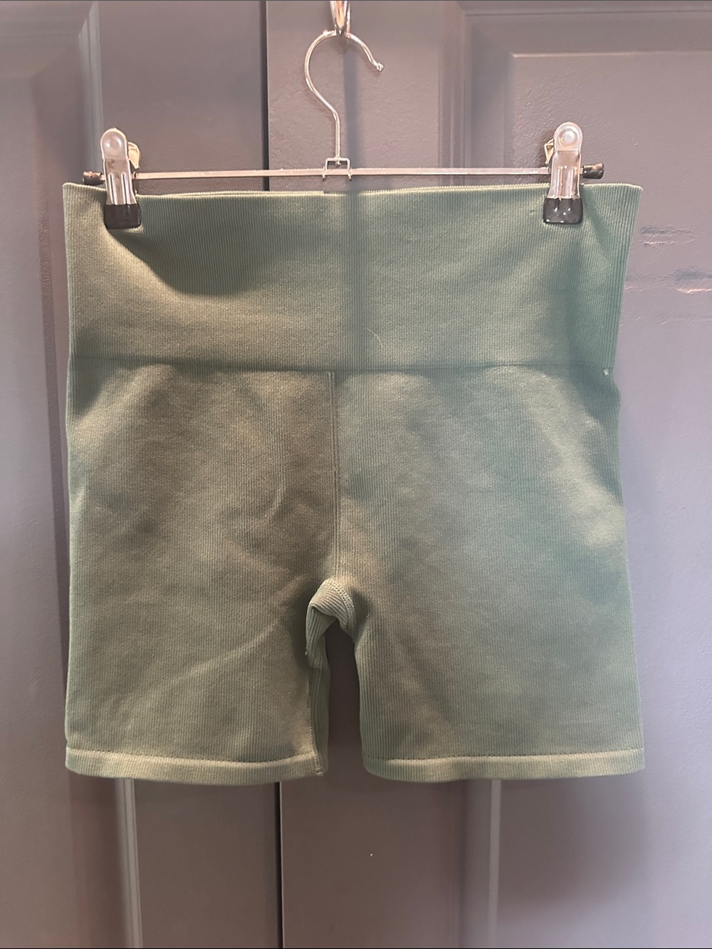 New Balance Olive Green Women's Bike Shorts